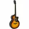 Kazuki Electric Guitar 39 "Kz39CE concave neck, Sunburrs + built -in cable location