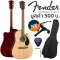 Fender® FA-125CE กีตาร์โปร่งไฟฟ้า 41 นิ้ว Dreadnought คอเว้า ไม้สปรูซ มีฟังก์ชันจูนเนอร์ ** ใช้ปิ๊กอัพ Fishman® ** + แถมฟรีกระเป๋ากีตาร์ & คาโป้ & ปิ๊
