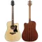 Hun, airy guitar, 41 inches, spruce/Sagple wood, model 2200D, wood color + use D'Addario cable