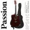 PASSION BPS41C 41 -inch guitar, Dreadnough shape, Linden Wooden Wooden Car