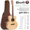 Kazuki® Rung Phanakorn Serie OM41 กีตาร์โปร่ง 41 นิ้ว ทรง OM ไม้หน้าท็อปโซลิดซิทก้าสปรูซ ไม้ข้างและหลังมะฮอคกานี + ฟรี ก