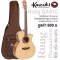 Kazuki® Rung Phanakorn Serie GA41C 41 -inch guitar GA Cutaway Beside and back