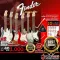 กีต้าร์ไฟฟ้า Fender Player Stratocaster PF กีต้าร์ไฟฟ้าแบรนด์ดังระดับโลก ทรง Stratocaster สุดคลาสสิค พร้อมของแถมสุดพรีเมี่ยม - เต่าแดง