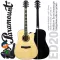 Paramount ED20 Acoustic Guitar กีตาร์โปร่ง 41 นิ้ว ทรง Dreadnought คอเว้า ไม้สปรูซ/ลินเดน + แถมฟรีกระเป๋า & เครื่องตั้งสาย & คาโป้ & ปิ๊ก