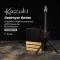 Kazuki Destroyer Series กีตาร์ไฟฟ้า 24 เฟรต ทรง Steinberger บอดี้ไม้ Swamp Ash คอไม้ Walnut/Maple ปิ๊กอัพ Wilkinson ฮัมค