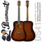 Paramount DS41-1DVS กีตาร์โปร่ง 41 นิ้ว ลูกบิดวินเทจ ไม้ท็อปโซลิดสปรูซ/มะฮอกกานี สี Tobacco Sunburst + แถมฟรีกระเป๋า & คาโป้ & ปิ๊ก