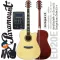 PARAMOUNT ED20E 41 inch electric guitar, D -neck, Sophus/Linden EQ 4 band tuner + free bags & Capo & Pick ** Center insurance