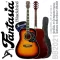 Fantasia BB2021 Blackbird กีต้าร์โปร่ง 41 นิ้ว ทรง Dreadnought คอเต็ม้ ไม้ลินเดน เคลือบเงา ปิีกการ์ดลายนก + แถมฟรีกระเป๋