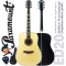 Paramount ED20 Acoustic Guitar กีตาร์โปร่ง 41 นิ้ว คอเว้า ไม้สปรูซ/ลินเดน ลูกบิดดำ กีต้าร์โปร่งมือใหม่เสียงดี + แถมฟรีกระเป๋ากีตาร์ & คาโป้ & ปิ๊ก
