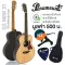 PARAMOUNT Electric Guitar 36 "Top Solid Stepru, genuine spruce / Rosewood, with a built -in GS Mini 3T + free strap