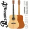 Paramount QAG611 กีตาร์โปร่ง / QAG611E โปร่งไฟฟ้า 41" ทรง Dreadnought ไม้แท้ทั้งตัว ไม้โซลิดสปรูซ/โซลิดมะฮอกกานี เคลือบด้าน ปิ๊กอัพ SE-40 สำหรับรุ่น
