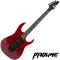 Proline PE2000 กีตาร์ไฟฟ้า ทรง Strat 24 เฟร็ต Red ไม้เบสวู้ด คอเมเปิ้ล ปิ๊กอัพแบบ HSH ** มีฟอยด์โรส **