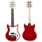 VOX® SDC-1 Mini Guitar กีตาร์ไฟฟ้า กีตาร์ไฟฟ้าเด็กRed ไม้ป็อบล่าร์ 19 เฟร็ต ทรง SG + แถมฟรีกระเป๋ากีตาร์ ** ประกันศูนย์ 1 ปี **