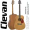 Clevan D28S OP กีตาร์โปร่ง 41 นิ้ว ไม้ท็อปโซลิดซีดาร์/มะฮอกกานี หย่องแบบ Nubone ** ใช้สาย D'addario EXP16 สายเคลือบกันส