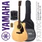 YAMAHA® FX370C 41 -inch electric guitar, DC shape, spruce wood with EQ 3 band + free guitar bag, Yamaha & charcoal ** 1 year center insurance **