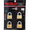 Solo key system, key system 4507 SQ 50 mm 4 balls per set