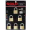 Solo key system, 4507n key system, 45 mm, 6 balls per set