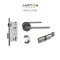 JARTON Marsh, complete set room set, 7SO, SATIN BLACK NICKLE JARTON, Mortis, complete room set, 7SO, SATIN BLACK.