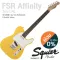 FENDER® Squier FSR AFFINITY TELE LRL Electric guitar, Tele Pickel, Linkle coil, Pola Car Car Car, ** 1 year center insurance