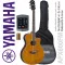Yamaha® APX600FM กีตาร์โปร่งไฟฟ้า 41 นิ้ว ไม้เฟลมเมเปิ้ล ทรง Thinline มีเครื่องตั้งสายในตัว + แถมฟรีกระเป๋า & ถ่าน & ประแจ & คู่มือ ** ประกันศูนย์ 1 ป