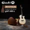 Kazuki Om1CETAC 41 -inch electric guitar, Transacoustic OM Square/Mahogany wood + free, free guitar bag, thick 12