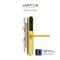 JARTON DIGITAL DIOR LOCK Digital Key Bamboo Gate, Model 131056 Gold Gold