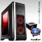 Tsunami Computer Case ATX Case NP Mr.Robot Black-Red