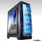 Tsunami Computer Case ATX Case NP X-Storm Black-Blue