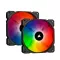 CASE FAN พัดลมเคส CORSAIR ICUE SP140 RGB PRO PERFORMANCE TWIN PACK WITH LIGHTING NODE CORE CO-9050096-WW