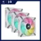 Case Fan Case COSAIR ML120 RGB Elite Triple Pack White Co-90117-WW