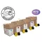 Cafe R'ONN Coffee Caps, 100% Arabica, 4 -roasted, roasted, roasted, dark roasted, black, 60 capsules 15/box Can be used with Dolce Gusto ®*