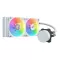 CPU Liquid Cooler, Cooler MasterLiquid ML240L V2 Argb White Edition