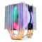 CPU Cooler High Quality 6 Heat-Pipes Dual-Tower Cooling 9CM RGB Fan LED Fan Support 3 Fans 3PIN/4PIN CPU Fan for AMD for