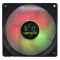 LANSUO 90mm 3 Pin RGB Fan 90*90*25 Computer Case Fan Silent 9cm CPU COOLING FAN QUIET PC COOLER FAN RGB FAN DC 12V CPU FAN