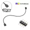 12V 4PIN 5V 3PIN Cable RGB Extension Adapter Cable for PC Light Strip ARGB RGB Computer Motherboard RGB Synchronous Line