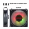 COOLOGEL 4 PIN PWM FAN 92mm Computer Case Fan Silent 9CM CPU COOLING FAN QUIET PC COOLER FAN RGB FAN DC 12V Adjust Fan Speed