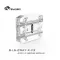 ByKski Double GPU Water Block Connect Module Multi Graphics Card Parallel Combine Block Fittings G1/4 ?? B-L4/6-2/3/4way-X-V3