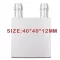 Water Cooling Heatsink Block Waterblock Liquid Cooler Universal 40mm*40mm/80mm/120mm for PC CPU GPU SB North Bridge-Screws