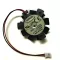 37mm 2Pin Graphics Card Fans Efb0412HA -ac09 T124010DL for Asus en 9400gt HD6570 GT640/630 ENGT220 ENGT210 HD5570 Cooling