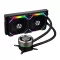 CPU LIQUID COOLER ระบบระบายความร้อนด้วยน้ำ LIAN LI GALAHAD AIO UNI FAN SL 240 RGB BLACK