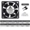 Gdstime Ec Brushless Cooling Fan Ac 110v 120v 220v 240v Ball Bearing Axial Fan 60mm 80mm 90mm 120mm