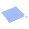 100 Pcs 100x100x1mm Gpu Cpu Thermal Pad Silicone Heatsink Cooler Conductive Pads