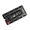 4-Pin 1 to 8 3-Pin ARGB Remote Control PWM Fan Hub 8 PWM Fan Addressable RGB LED HUB
