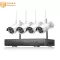 SUNSEE Digital 4CH 1080P 2.0Megapixel HD CCTV Camera Wireless NVR Kit Surveillance Security System Plug and Play