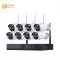 SUNSEE Digital 8CH 1.0Megapixel Wireless NVR CCTV System WiFi Cameras  Mobile&PC Remote Night Vision Survilliance NO HDD