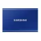 2 TB PORTABLE SSD เอสเอสดีพกพา SAMSUNG T7 BLUE MU-PC2T0H/WW