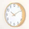 ไม้เลียนแบบแฟชั่นนาฬิกาแขวนห้องนั่งเล่นบ้านนอร์ดิกมินิมอลสร้างสรรค์นาฬิกาใบ้นาฬิกาแขวน TH34062