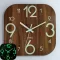 30 cm. Square, watches, light, beautiful watches, MDF, glowing glow, Th34068