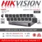 HIKVISION ชุดกล้องวงจรปิด 16 กล้อง 5MP รุ่น DS-2CE16H0T-ITFS, DVR 7216HUHI-K2S จำนวน 1 เครื่อง ฟรี" HDD 2TB , Adapter 16 ตัว
