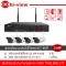 The latest model! Hi-video wireless CCTV 3MP model HW-3304Kit30-H3 SET 4 WIFI IP KIT SET Sounds 3 megapixels.